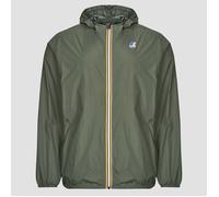 K-Way - Waterproof and breathable compact windbreaker jacket - Le Vrai 4.0 Claude Green Blackish for Men - Size XS Green