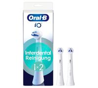 Oral-B iO Interdental Cleaning - Original Replacement Toothbrush Heads for Oral-B iO Electric Toothbrushes - Toothbrush Attachment, Suitable for Braces, Implants and Misalignment of Teeth - White