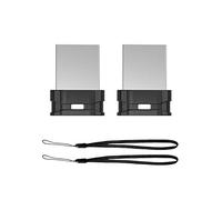 K&ZZ 32GB 2 Pack Ultra Fit USB Flash Drives Thumb Drives Low-Profile Photo Sticks USB 2.0 Memory Stick 32 GB Data Storage Flash Disk Zip Drive with Portable Lanyard