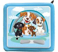 K002 | Protective Cover Protective Film for Toniebox, Self-Adhesive, Perfect Fit Film, Motifs Accessories for Children, Toy Sticker (No. 9 Dog, without Name of Choice)