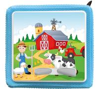K002 | Protective Cover Protective Film for Toniebox, Self-Adhesive, Perfect Fit Film, Motifs, Accessories for Children, Toy Sticker (No. 1 Farm Product)
