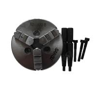 K01-100B 100mm 3 Jaw Lathe Chuck Manual Self Centering 3xM6 Thread Mount Inside Outside Jaws 1PK Accessories for Lathe SALE1