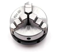 K01-50 3 Jaw Self-Centering Lathe Chuck - M14-1 Thread, 2 Inch, High Precision Woodworking Tool