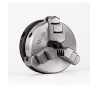 K01-50/63/80/100 3-Jaw Self-Centering 50/63/80/100mm (1.94/2.48/3.15/3.94ft) Manual Rolling Mini Wood Lathe Chuck(K01-50)