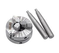 K01-50 Lathe Chuck Three Jaw M14*1 Connecting Rod for K01-50/63/80, 03-50/63 Self-Centering Metal Wood Lathe Tools(50-03)