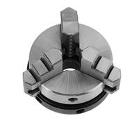 K01-50 Lathe Mini Chuck 3 Jaw Woodworking Manual with Mounting Threaded Screw Self-Centering 50mm