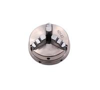 K01-63 3 Jaw Self-Centering Lathe Chuck - Manual Chuck with M14-1 Thread for Woodworking and Machining