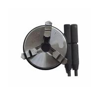 K01-63 3-Jaw Wood Lathe Chuck with 8mm Connecting Shaft, M14*1 Thread for DIY Woodworking(K01-63 and 8mm)