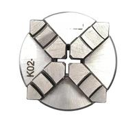 K02-50/63 4 Jaw Self-Centering 50/63/mm(1.94/2.48ft) Manual Scroll Mini Wood Lathe Chuck(K02-50)