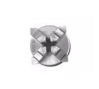 K02-50 Lathe Chuck Four Jaw,M14*1 for K02-50 Mini DIY Metal Wood Lathe Tools Connecting Rod(Black)