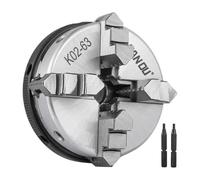 K02-63 2.5 Inch 63mm M14 Reversible Lathe Chuck 4-Jaw Self-Centering Chuck 2.5 inch Grinding Machine Wood Turning Design