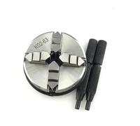 K02-63 4 Jaws Wood Lathe Chuck Manual Chuck Self-Centering Metal Wood Lathe Accessories Lathe Parts