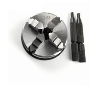 K02-63 63mm 4 Jaw Reversible Self-Centering M14 Thread Mount Lathe Chuck with Lock Rods K02-63 Chuck Connecting Rod
