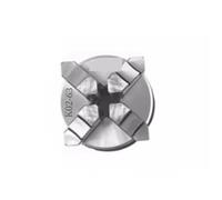 K02-63 Lathe Chuck Four Jaw,M14*1 for K02-63 Mini DIY Metal Wood Lathe Tools Connecting Rod(White)