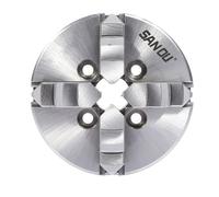 K02-80B 80mm 3 inch Lathe Chuck Four Jaw Mini Self-Centering for Wood Lathe Buddha Beads