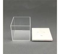 K020 Quartz Optical Electrolytic Cell - High Light Transmittance, Photoelectrocatalytic Electrochemical Tank(50x50x50mm Sealed Type+Integrated)