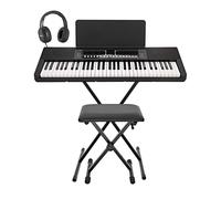 K1+ 61-Note Key-Lighting Keyboard with Bluetooth by Gear4music Complete Pack