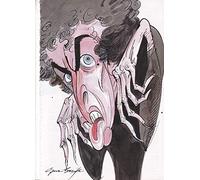 K1 Bob Dylan by Gerald Scarfe - Mini Poster/Magazine Clipping