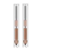 K1 Ceramic Hotend Kit -Quick Swap Nozzle All-Metal Integrated Extruder End Replacement for K1 MAX, K1C 3D Printer(2pcs 0.6mm nozzle)