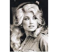 k1 Dolly Parton, Nashville, 1973 - Miniature Poster & Card Frame