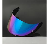 K1 Helmet Visor Face Shield Replacement Lens for agv k1s Visor K5 K5S Visière Sunscreen Visera Ca-sco Moto Gafas Sturmbrille(Rainbow)