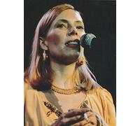k1 Joni Mitchell, Early 1970s - Miniature Poster & Card Frame