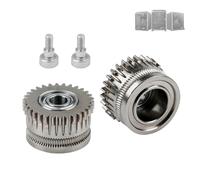 k1 Max Extruder Upgrade xirbbo Extruder Gears 2pcs motor K1 Max Extruder Gears Kit for K1 / K1 Max / K1C Nickel Plated Hardened Steel Plating 3D Printer Accessories Parts