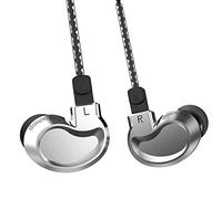 K1 Wired Headphones with 3 Drivers, Memory, Noise Canceling, L-shape 3.5mm Plug, Dual Dynamic and Balanced Armature Driver Unit