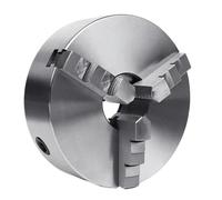 K11-100 100MM Three Jaws Self-Centering Machine Chuck 100MM Scroll Chuck Tools Accessories for CNC Grinding Milling Turing Machine