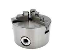 K11-100 3-Jaw Self-Centering 100mm (3.94in) Manual Lathe Chuck