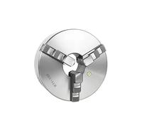 K11-100 3-Jaw Self-Centering Lathe Chuck, Outer Diameter 100mm, with Adjustable Wrench