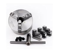 K11-125/130/160/200/250 (4.92/5.12/6.3/7.87/9.84ft) 3Jaw Self-Centering Lathe Manual Chuck for Mechanical Lathe for Wood Process(K11-160)