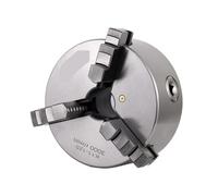 K11-125/130/160/200/250 (4.92/5.12/6.3/7.87/9.84ft) 3Jaw Self-Centering Lathe Manual Chuck for Mechanical Lathe for Wood Process(K11-200)