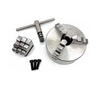 K11 125mm 3 Jaw Lathe Chuck Manual Self-Centering Metal K11-125 Lathe Chuck with Jaws Machine Tools Accessories