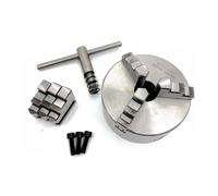 K11 125mm 3 Jaw Lathe Chuck Manual Self-Centering Metal K11-125 Lathe Chuck with Jaws Machine Tools Accessories