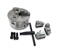 K11-125mm Three 3 Jaw Chuck Self-Centering Manual Chuck for Lathe Machine