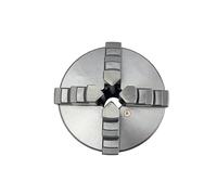 K11-130mm K12-130mm 4 Jaw Manual CNC Chuck Self-Centering Four Jaws Accessories(K11-130mm)