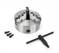 K11-200A Self-Centering 3 Jaw Chuck, 8in Precision Lathe Chuck with 3PC Separation Jaws and 3-M10 Mounting Bolts, for CNC Drilling Milling Machine