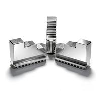 K11-80/100/125/130/160/165/200/240/250/315/320/325/380/400/500 3 Jaw Self-Centering Lathe Chuck Reverse Jaws, for Lathe, Milling Machine Machining Center(250mm)