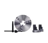 K11-80/100/125/160 3 Jaw Lathe Chucks Lathe Chuck Self Centering Hardened Reversible Tool for Woodworking(K11 125)