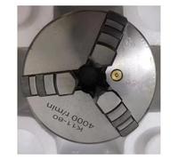 K11 80 3 Jaw Lathe Chuck Self-Centering Metal K11-80 3 Jaws Manual Lathe Chuck with Machine Tools Accessories