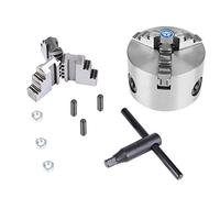 K11-80 3-Jaw Self-Centering Lathe Chuck,80 mm/3inch Manual Metal Chuck,for Lathe Machine Tools,CNC Machine,etc
