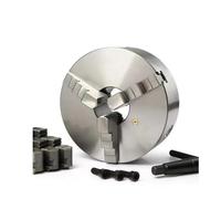 K11-80 3 Jaws 1PCS Manual Lathe Chuck with Turning Machine Tools Accessories Lathe Chuck Self-Centering Metal K12-80 4-Jaw(K11-80)