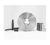 K11-80/K11-100/K11-125 3 Jaw Lathe Chuck 80mm/100mm/125mm/ A Wrench 3 Screws/A Positive Claw and A Reverse Claw(K11125mm)
