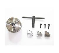 K11-80 Lathe Chuck 3 Inch 3 Jaw Chuck Self-Centering 80mm with Wrench and Screws