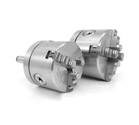 K11-80 Lathe Chuck with MT2-80 Adapter Flange - 80MM Precision Chuck for Lathe and Milling Machines 1pc