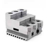 K11/K21-160A/200C/250C/315C/320C/325C/380C/400C/500A/630A 3-Jaw Self-Centering Chuck Reversible Chuck Jaws, Dual-Purpose Chuck Jaw for Lathes and Machining Centers(400mm)