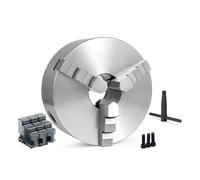 K11 Lathe Chuck 3 Jaws Manual Self-Centering K11-80 K11-100 K11-125 K11-130 K11-160 with Machine Tools Accessories(K11-80)