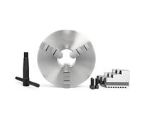 K11 Lathe Chuck Three Jaws Manual Self-Centering K11-100 K11-125 K11-160 K11-200 W/Mounting Bolt(125mm)