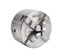 K12-100 Four jaw self-Centering Chuck 100mm 4'' inch Chuck Lathe with Hardened Steel